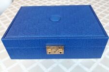 Caja de joyería Rolex Pearl Master. Royal Blue, impresión en relieve ROLEX. Solo caja, usado segunda mano  Embacar hacia Argentina