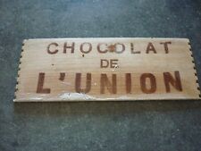 Chocolat union ancienne d'occasion  Rians