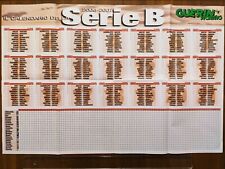 Poster calendario campionato usato  Italia