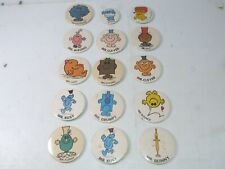 Mr Men Badges Mostly 1970s Collectable for sale  CHELMSFORD