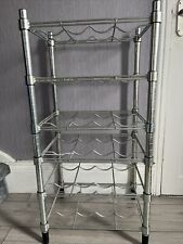 Metal wine rack.holds for sale  NEWCASTLE UPON TYNE