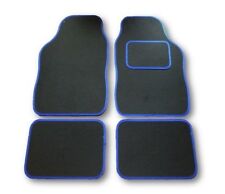 Usado, Fiat Punto & Grande Punto Universal Car Floor MATS Tapete Preto E Azul Trim comprar usado  Enviando para Brazil