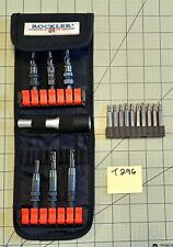 ROCKLER Insty-Bit Drill 'N Drive 18-Piece Taper Counter Sink-Self Centering Bits for sale  Shipping to South Africa