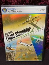 Microsoft Flight Simulator X: Deluxe Edition jogos para Windows 2-DVD-ROM 2006 comprar usado  Enviando para Brazil