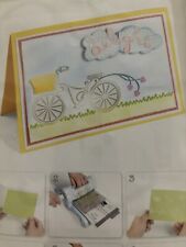 Sizzix delightful bicycle for sale  Shipping to Ireland