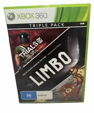 Trials HD/Limbo/'Splosion Man pacote triplo Xbox 360 2011 compilação Microsoft comprar usado  Enviando para Brazil