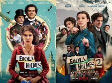 Enola Holmes 1  & 2  collection DVD 2023 movie   Free Shipping for sale  Shipping to South Africa