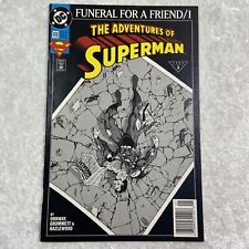 Used, 1993 DC Comics Funeral For A Friend/1 The Adventures Of Superman Comic Book #1 for sale  Shipping to South Africa