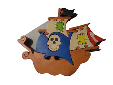Holzpuzzle piratenschiff forme gebraucht kaufen  Marbach am Neckar