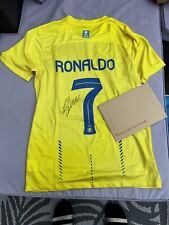 Signed christiano ronaldo for sale  WEST MALLING