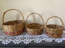 baskets easter 3 woven for sale  Douglassville