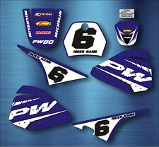 Yamaha blue graphics for sale  Shipping to Ireland