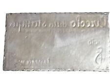 Lingotto medaglia argento usato  Lampedusa E Linosa