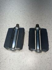 Vintage Schwinn Approved 9/16” Block Rubber Bicycle Pedals - Stingray - USA Made for sale  Shipping to South Africa