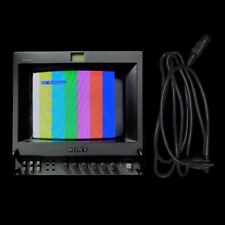 Monitor CRT de producción a color Sony PVM-8041Q Trinitron 8" TV retro de colección funcionando segunda mano  Embacar hacia Argentina
