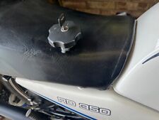Yamaha rd350lc rd250lc  used off set alloy tank cap with  yamaha key, for sale  Shipping to South Africa