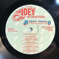 Michael Salgado Salgados del Norte DISCOS JOEY 1990 Ranchera Bolero Vinil LP MUITO BOM ESTADO+ comprar usado  Enviando para Brazil