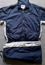 Conjunto de 2 piezas chaqueta y pantalón vintage Nike Track Suit para hombre M azul marino y blanco segunda mano  Embacar hacia Argentina