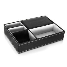 Leather compartment tray for sale  UK