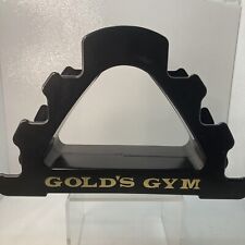 GOLDS GYM Dumb Bell Hand Weight Holder Rack Multi Tiered Black Storage Home for sale  Shipping to South Africa