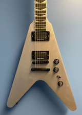 Guitarra elétrica Gibson Dave Mustaine Flying V EXP prata metálica com estojo comprar usado  Enviando para Brazil