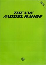 Volkswagen range 1977 for sale  UK