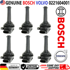 GENUINE BOSCH x6 Ignition Coils For 1999-2009 Volvo C70 S60 S70 80 V70 XC70 XC90 for sale  Shipping to South Africa