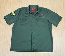 Camisa Hard Rock Cafe Estilo Militar Verde Ejército Nashville Parche Talla 2xl, usado segunda mano  Embacar hacia Argentina