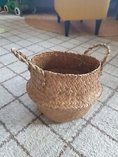 Seagrass basket small for sale  SOUTH CROYDON
