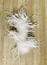 White ostrich feather for sale  WOKING