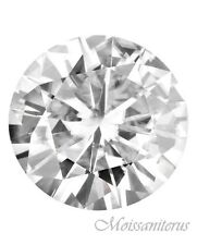 Moissanita redonda suelta Forever clásica 4,5 mm = diamante de 0,33 quilates con certificado segunda mano  Embacar hacia Argentina