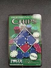 Professional poker chips for sale  NEWBURY