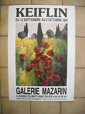 Affiche exposition keiflin d'occasion  Toulon-