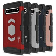 Capa telefone metal magnético CoverON Samsung Galaxy S10 5G com suporte para cartão comprar usado  Enviando para Brazil