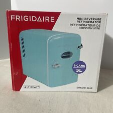 Usado, Mini geladeira portátil Frigidaire retrô 9 latas EFMIS197-AZUL, 5L, prateleira deslizante comprar usado  Enviando para Brazil