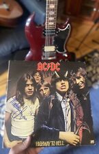 Álbum AC/DC Highway to Hell assinado por toda a banda com certificado de autenticidade - Bon Scott/Malcolm comprar usado  Enviando para Brazil