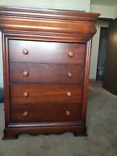 Tall wooden dresser for sale  Itasca