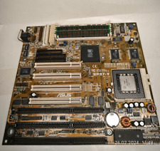 VINTAGE AT Socket 7 ASUS SP97-V Motherboard (SIS 5598) CPU & 32 Mb RAM + Bonus for sale  Shipping to South Africa