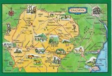 Dartmoor map postcard for sale  BRISTOL