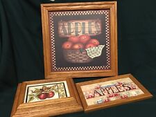 Three framed apple for sale  Hungry Horse