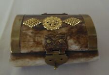box bone brass jewelry for sale  Liberty
