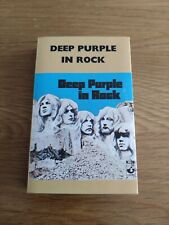 DEEP PURPLE - IN ROCK (TCSHVL777) 1970s  Rare UK Cassette, used for sale  Shipping to South Africa
