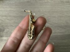 Saxophone brooch vintage for sale  CARDIFF