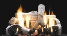 ceramic birch logs fireplace for sale  Lakewood