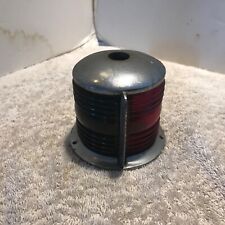 Used, VINTAGE CHROME CAST BOAT BOW LAMP CAP WITH RED & GREEN LENES BEAUTY RARE for sale  Shipping to South Africa