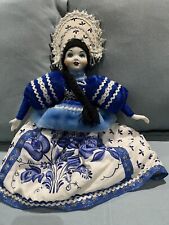 Usado, Boneca de porcelana polonesa pintada à mão comprar usado  Enviando para Brazil