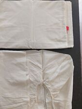 Used, Double Bedding Set Cream With Duvet Cover & Fitted Sheet Quality For Hotel Use for sale  Shipping to South Africa