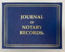 Journal notary records for sale  New River