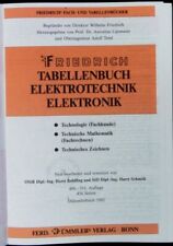 Tabellenbuch elektrotechnik el gebraucht kaufen  Delitzsch