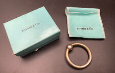 Used, Tiffany & Co. Sterling Silver Round Baby Circle Rattle Teether 2” Pouch Box for sale  Shipping to Canada